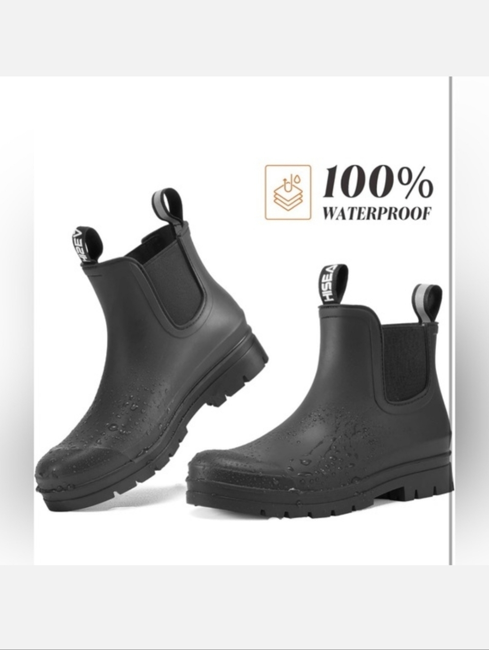 Bundle Ariat Heritage Lacer Boots & Waterproof Sperry & Hisea Rain Boots 8 - Picture 12 of 16